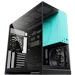 A product image of Geometric Future Model 5 - Mid Tower Glass Case (Black/Azure)