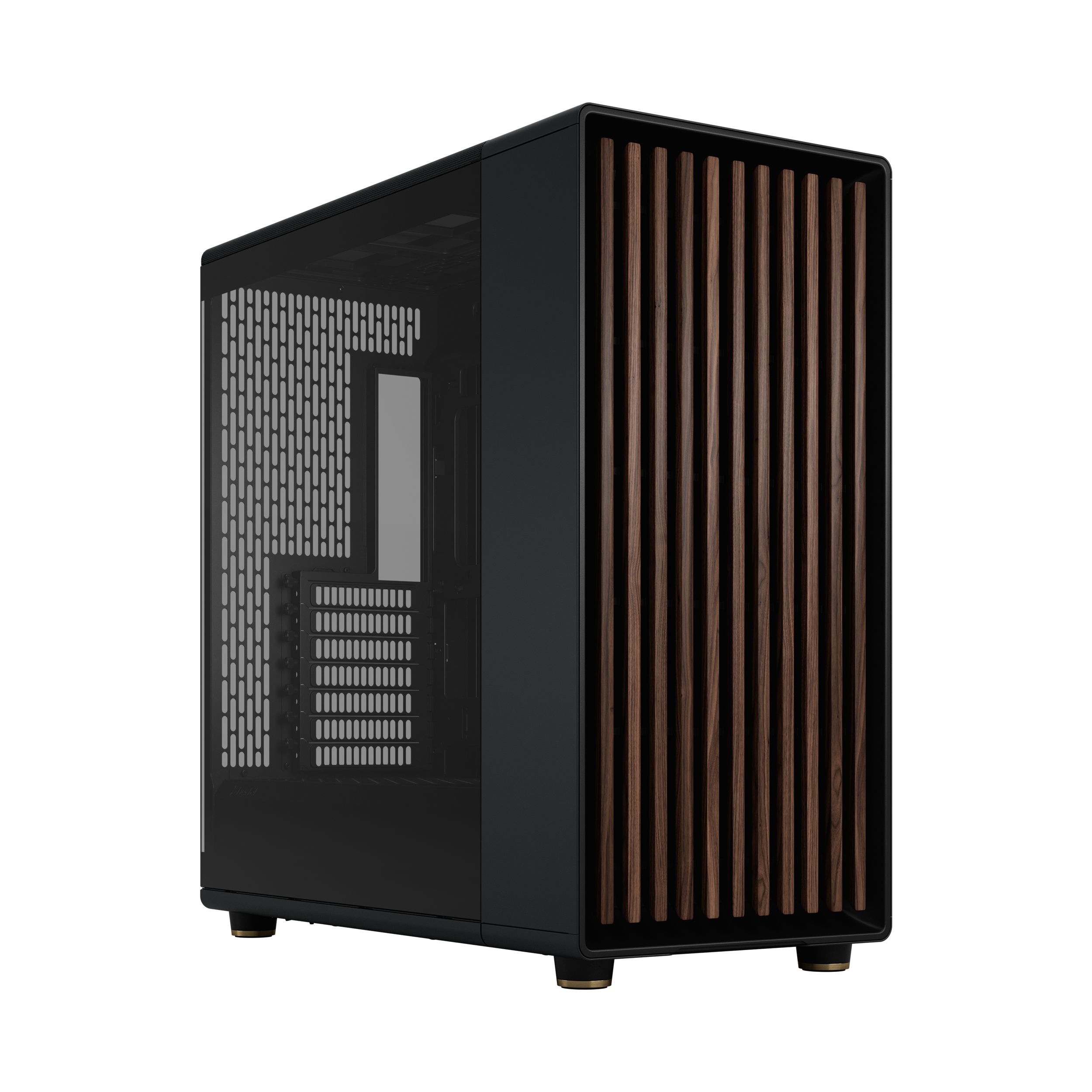A large main feature product image of EX-DEMO Fractal Design North XL RC TG Full Tower Case (Charcoal Black)