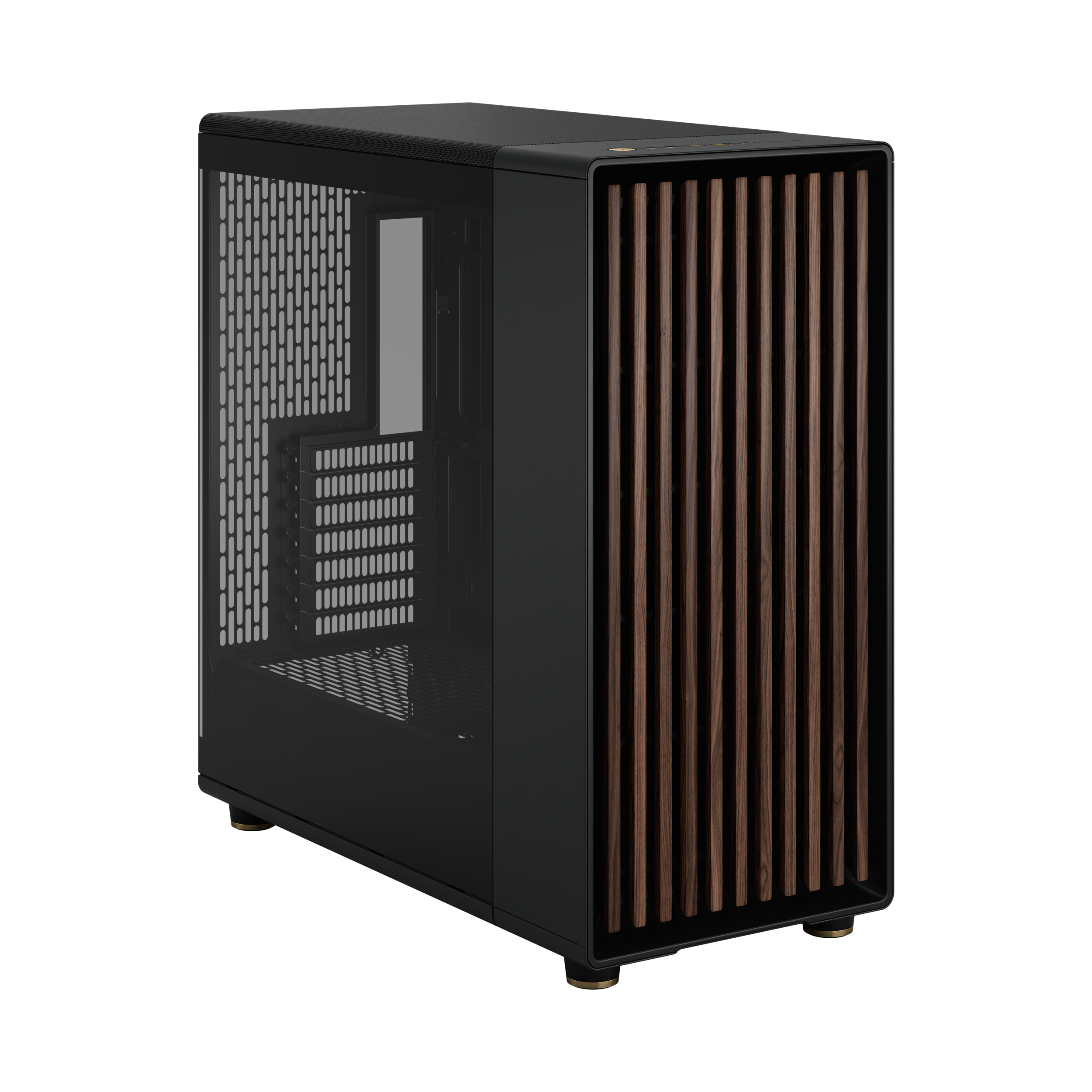 A large main feature product image of EX-DEMO Fractal Design North XL RC TG Full Tower Case (Charcoal Black)