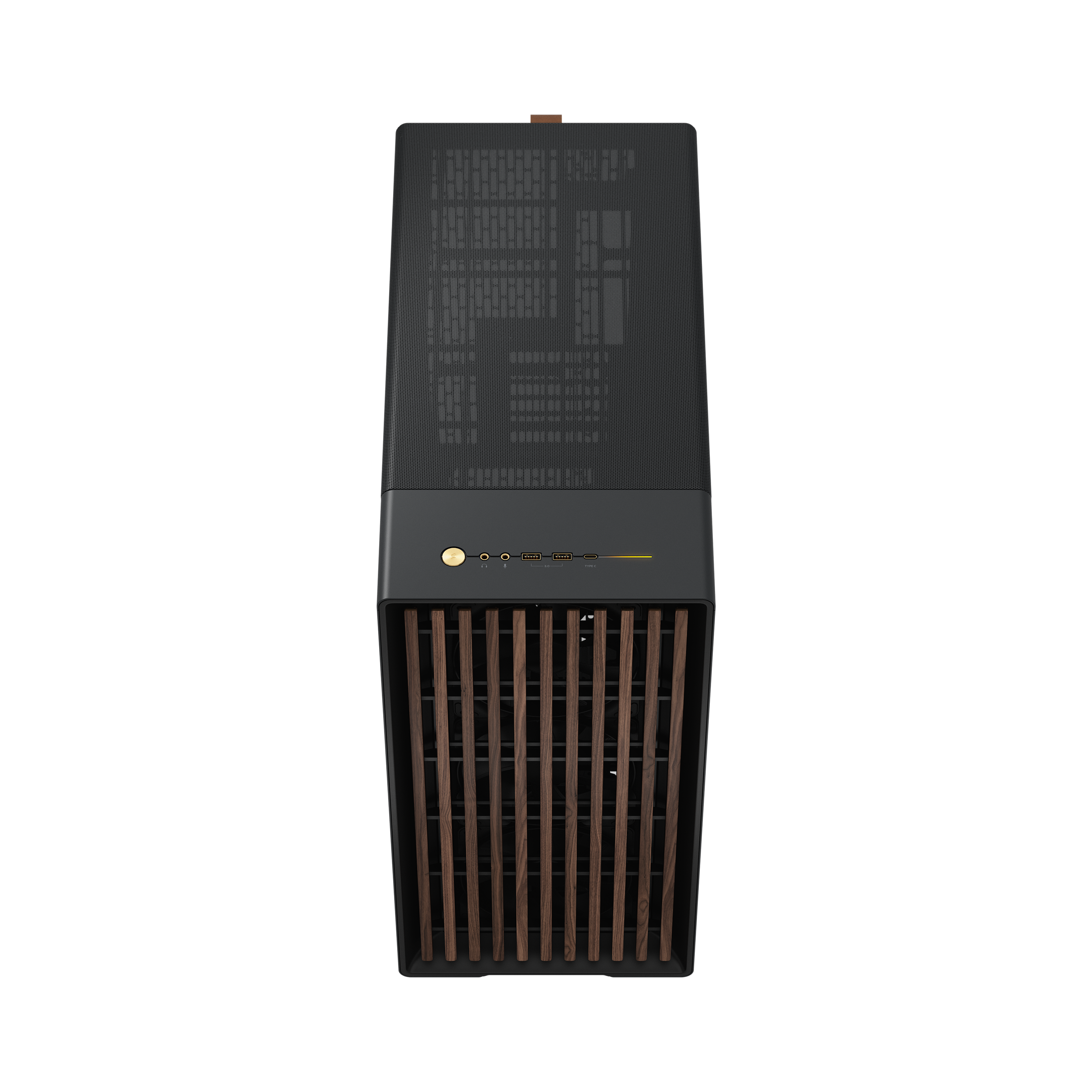 A large main feature product image of EX-DEMO Fractal Design North XL RC TG Full Tower Case (Charcoal Black)