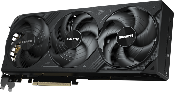 A large main feature product image of Gigabyte GeForce RTX 5080 WINDFORCE OC V2 SFF 16GB GDDR7