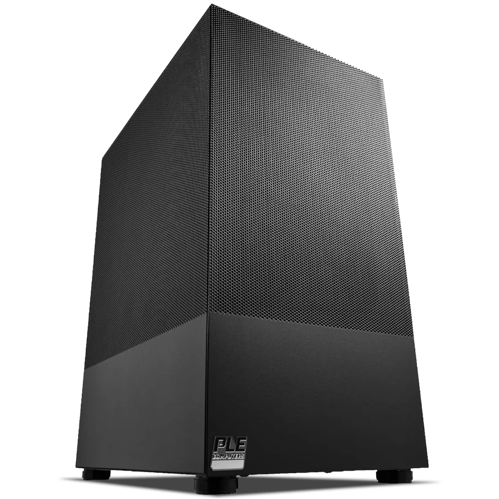 A large main feature product image of PLE Home Intel Home Basic Prebuilt Ready To Go Office PC