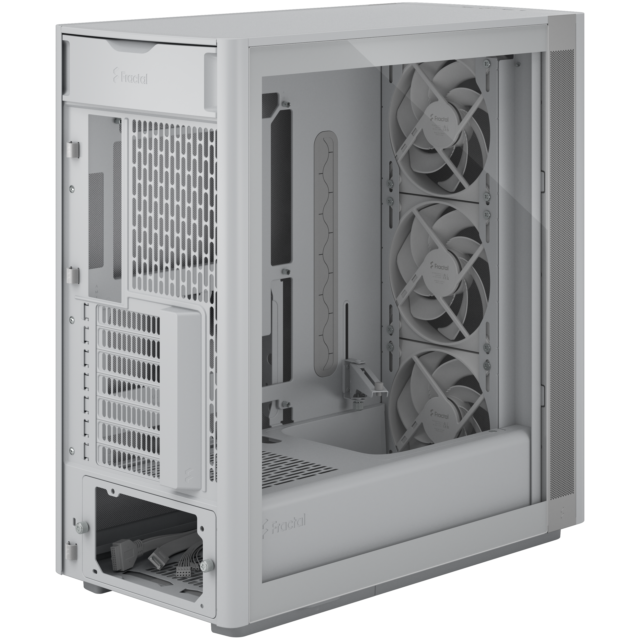 A large main feature product image of Fractal Design Define One TG Full Tower Case (Light)