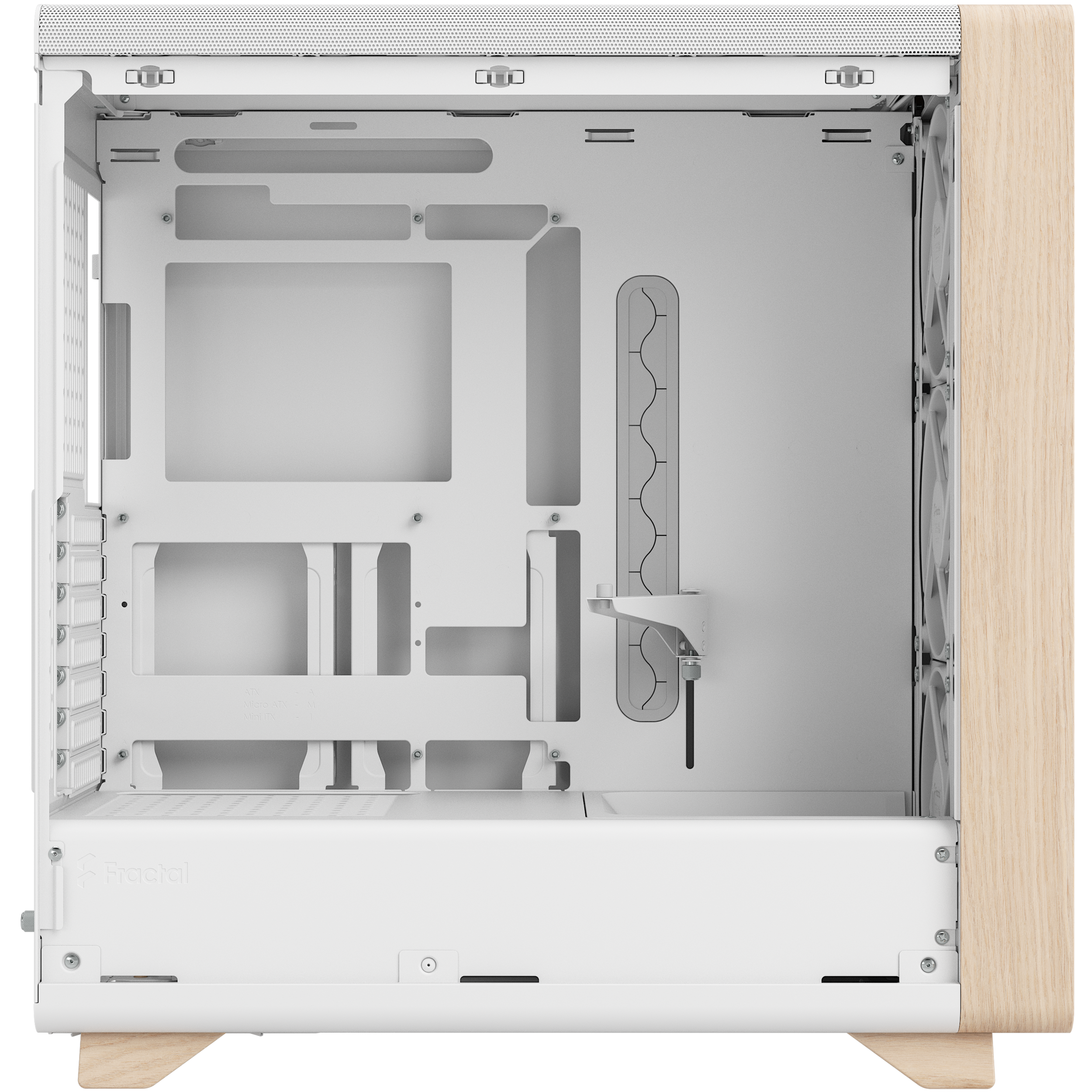 A large main feature product image of Fractal Design Summit Solid Full Tower Case (Chalk White)
