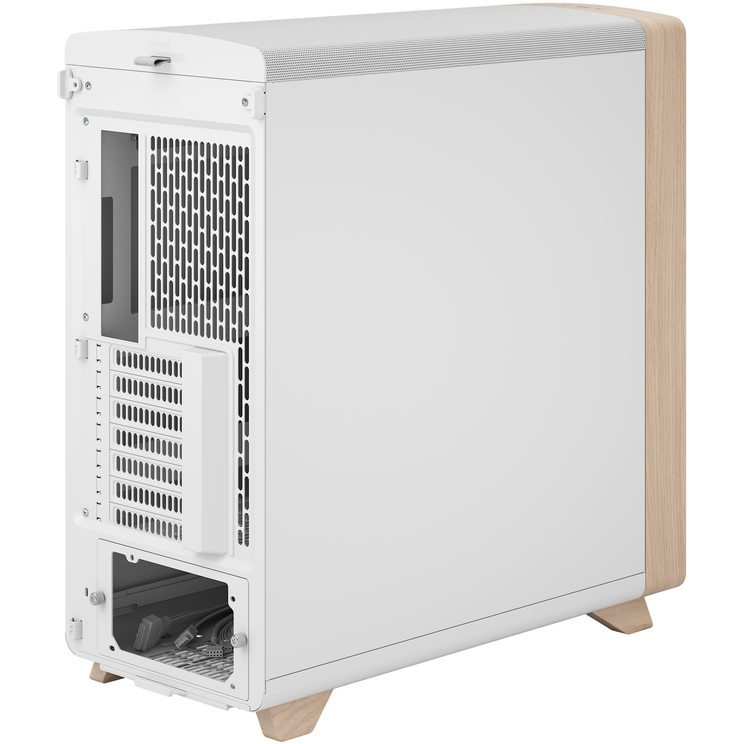 A large main feature product image of Fractal Design Summit Solid Full Tower Case (Chalk White)