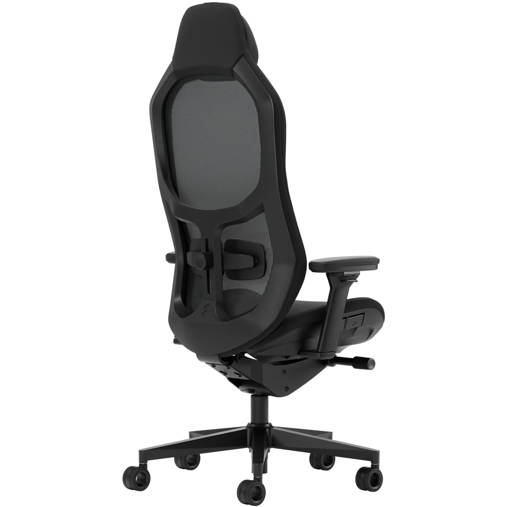 A large main feature product image of Fractal Design Refine 2 Gaming Chair (Hybrid Dark)