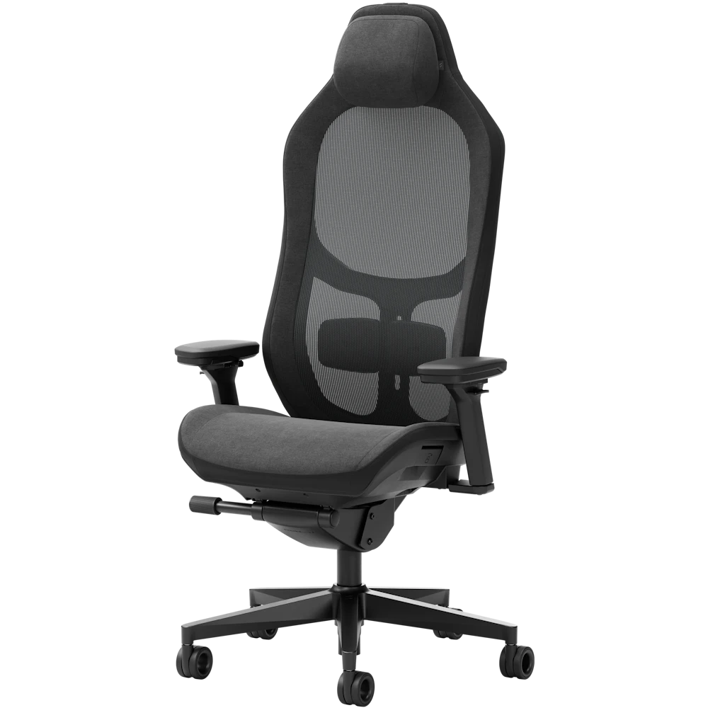 A large main feature product image of Fractal Design Refine 2 Gaming Chair (Hybrid Dark)