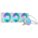 A product image of Fractal Design Radius 360mm ARGB AIO Liquid CPU Cooler (White)