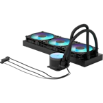 A small tile product image of Fractal Design Radius 360mm ARGB AIO Liquid CPU Cooler (Black)