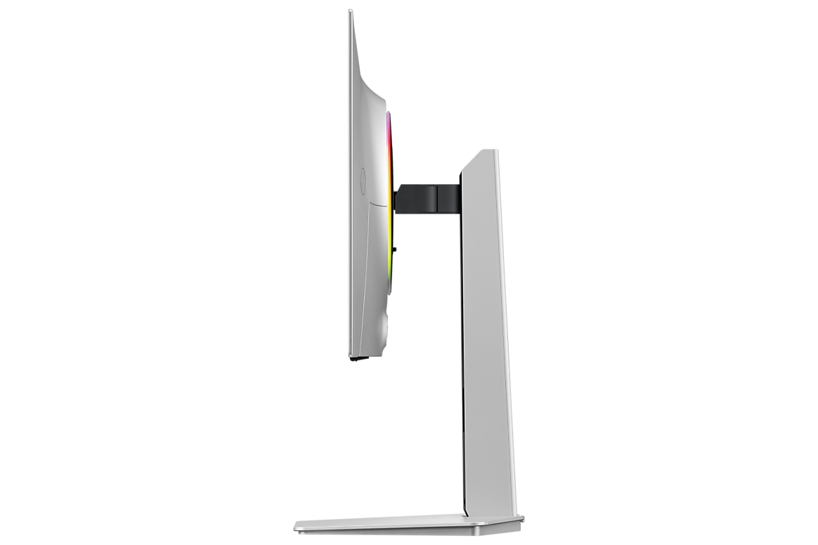 A large main feature product image of Samsung Odyssey OLED G8 G80SH - 27" 4K 240Hz 0.03ms QD-OLED Gaming Monitor