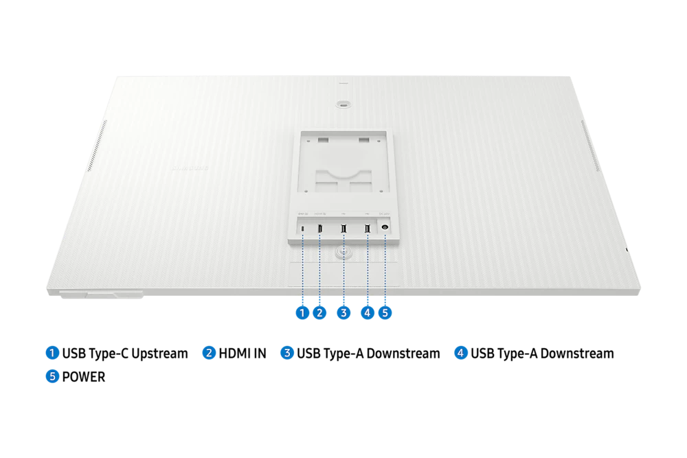 A large main feature product image of Samsung Smart Monitor M8 M80F - 32" 4K 60Hz 4ms VA Smart Monitor