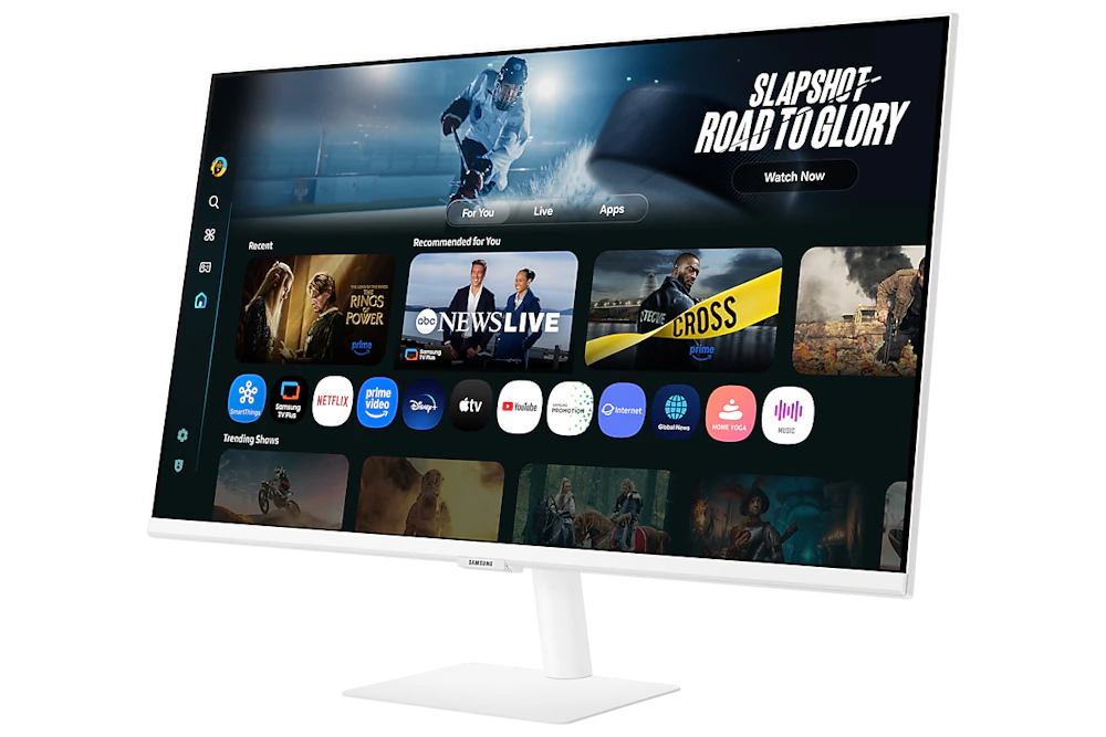 A large main feature product image of Samsung Smart Monitor M7 M70F - 32" 4K 60Hz 4ms VA Smart Monitor
