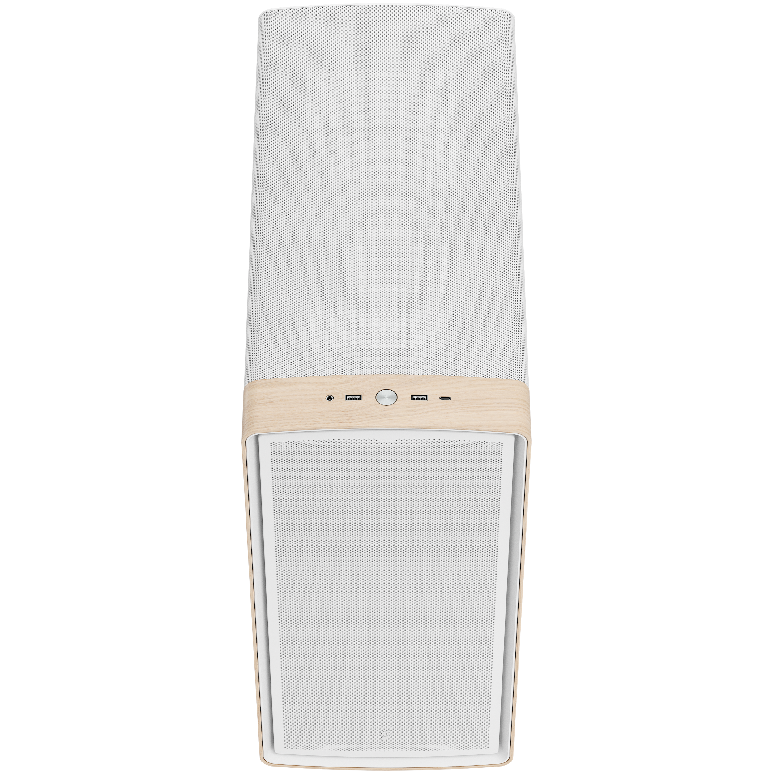 A large main feature product image of Fractal Design Summit TG Full Tower Case (Chalk White)