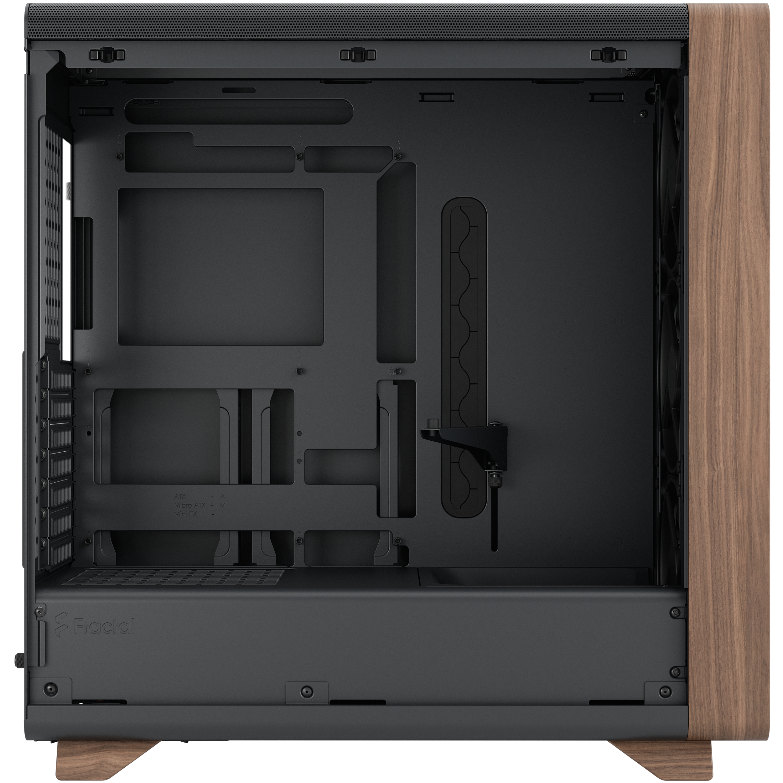 A large main feature product image of Fractal Design Summit Solid Full Tower Case (Black)