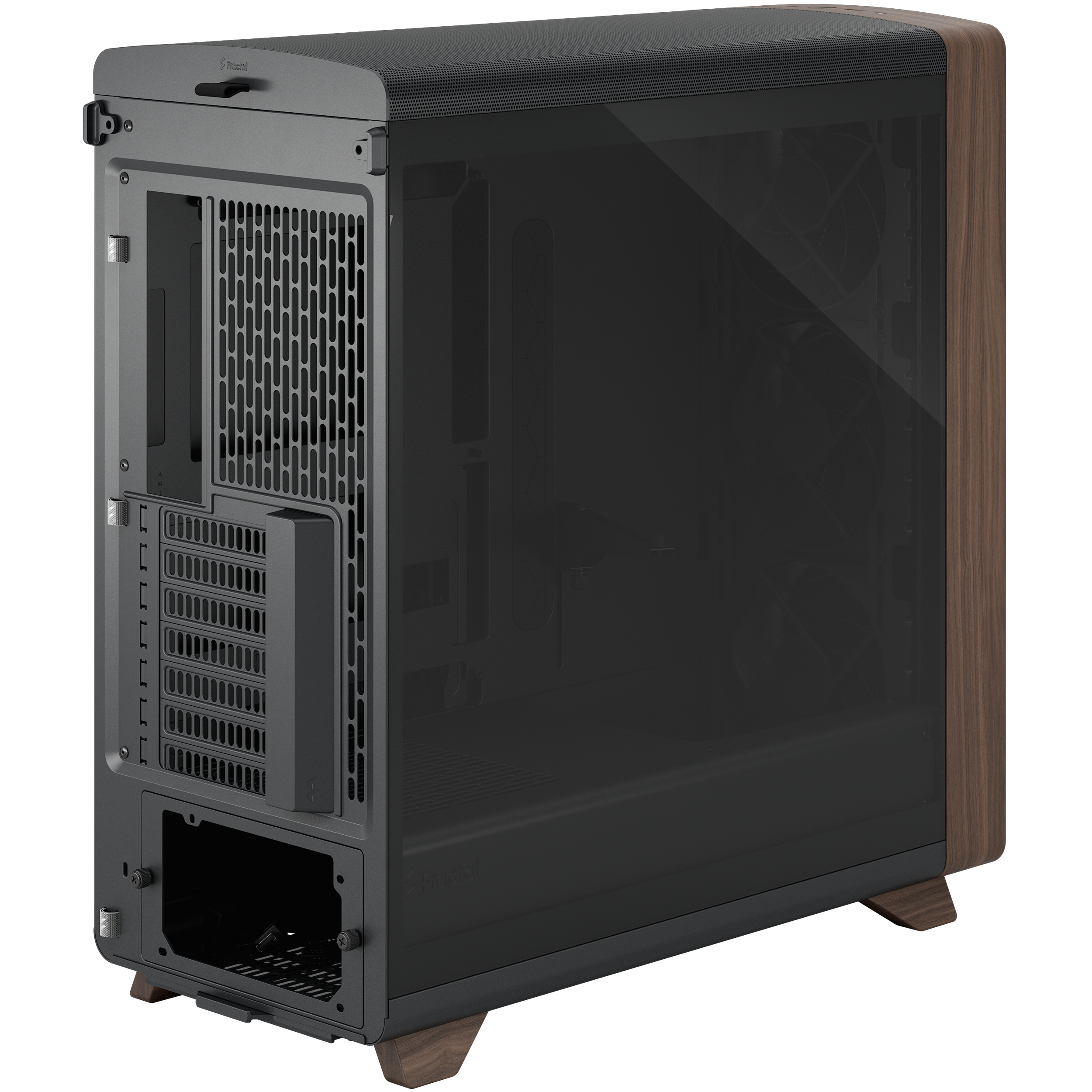 A large main feature product image of Fractal Design Summit TG Full Tower Case (Black)