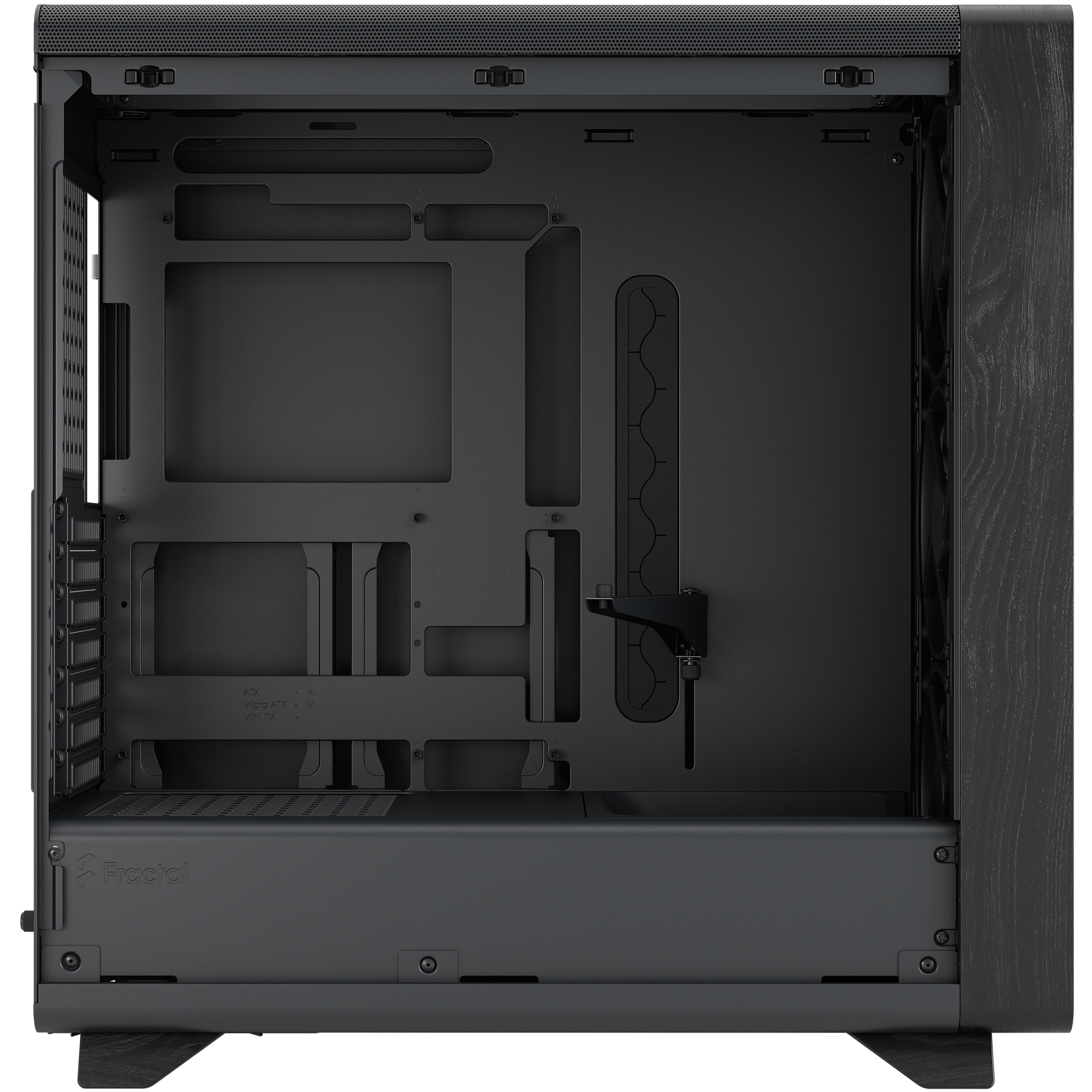 A large main feature product image of Fractal Design Summit TG Full Tower Case (Blackout)