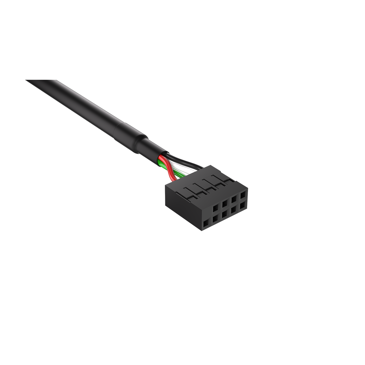 A large main feature product image of EX-DEMO Corsair NAUTILUS RS LCD Screen Module (Black)