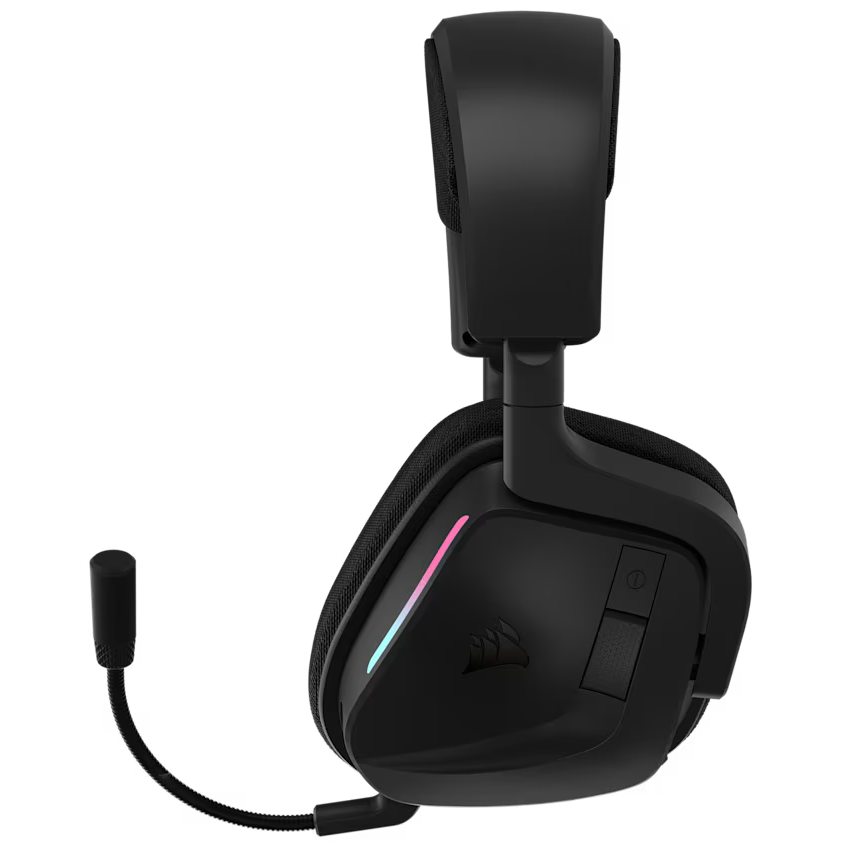 A large main feature product image of EX-DEMO Corsair VOID WIRELESS v2 Gaming Headset (Carbon)