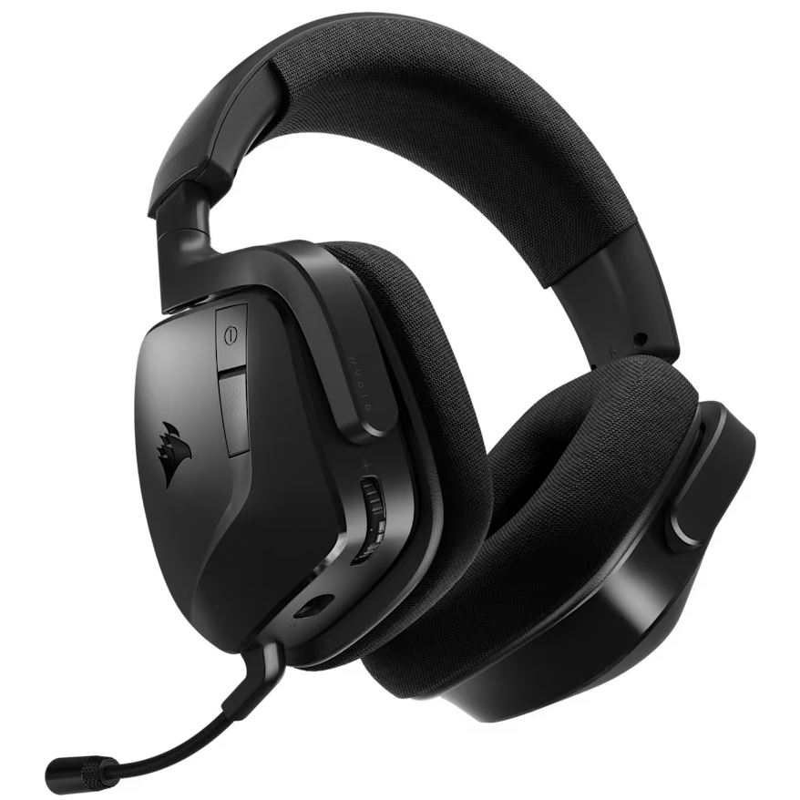 A large main feature product image of EX-DEMO Corsair VOID WIRELESS v2 Gaming Headset (Carbon)