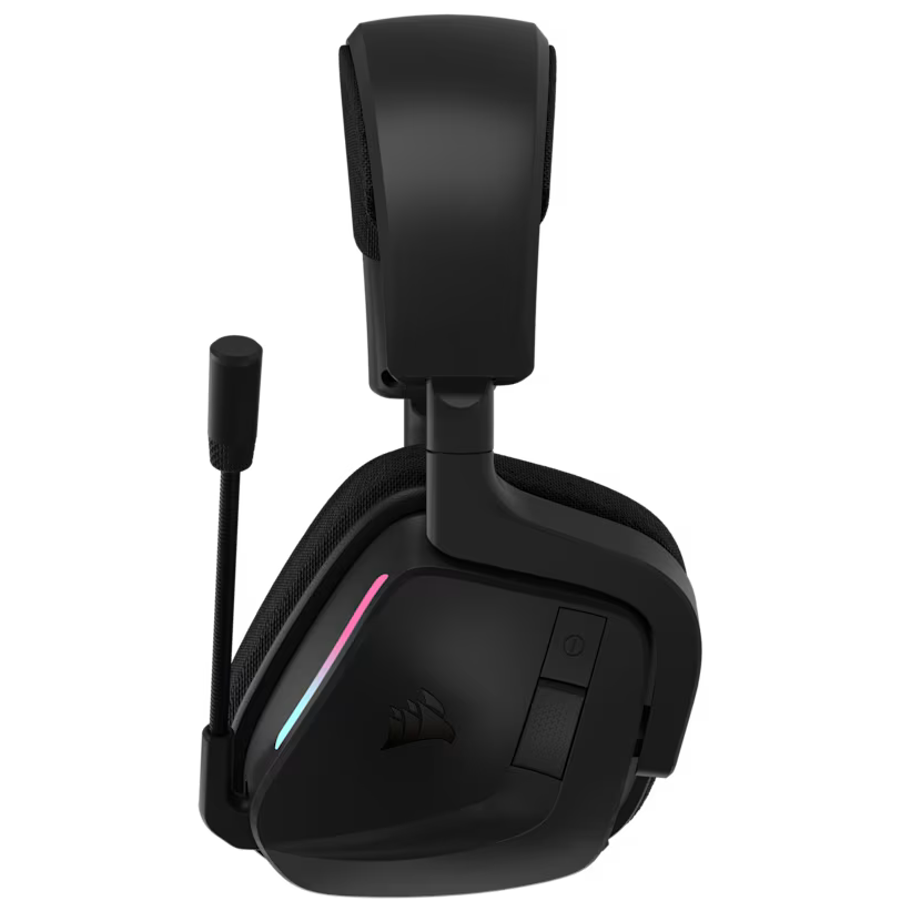 A large main feature product image of EX-DEMO Corsair VOID WIRELESS v2 Gaming Headset (Carbon)
