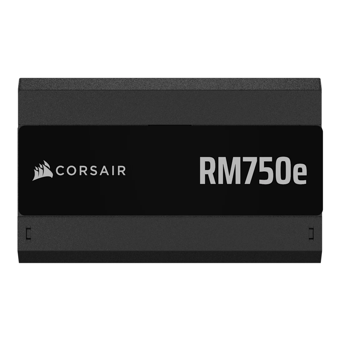 A large main feature product image of EX-DEMO Corsair RM750e - 750W Gold ATX 3.1 Modular PSU