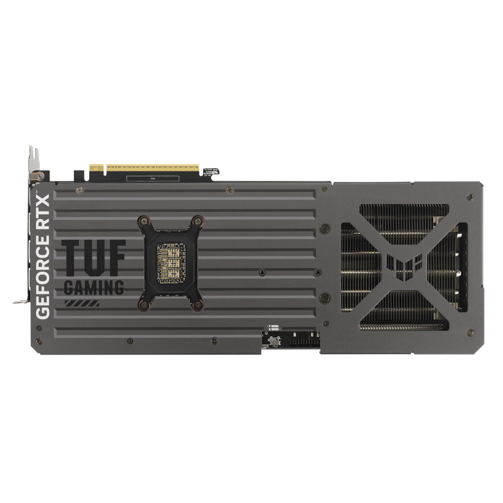 A large main feature product image of EX-DEMO ASUS GeForce RTX 5080 TUF Gaming OC 16GB GDDR7