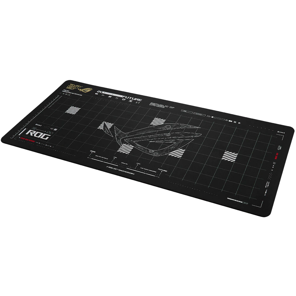 A large main feature product image of ASUS ROG Scabbard II XXL Gaming Mousepad - Edition 20