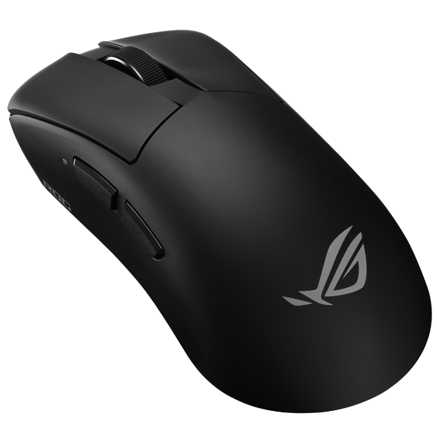 A large main feature product image of ASUS ROG Gladius IV Ace Gaming Mouse - Black