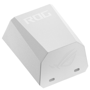 A large main feature product image of ASUS ROG Gladius IV Ace Gaming Mouse - White