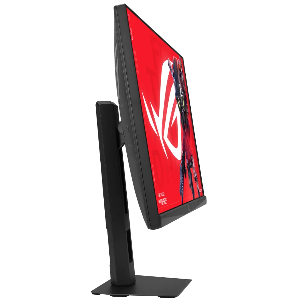 A large main feature product image of ASUS ROG Strix XG27UCSR Gen 2 27" 4K 160Hz / 1080p 324Hz Dual Mode 0.3ms Fast IPS Gaming Monitor
