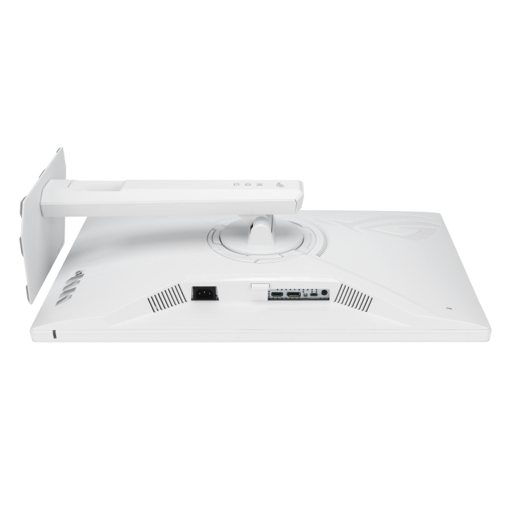A large main feature product image of ASUS ROG Strix XG27ACSR Gen2 27" 1440p 220Hz OC 0.3ms Fast IPS Gaming Monitor - White