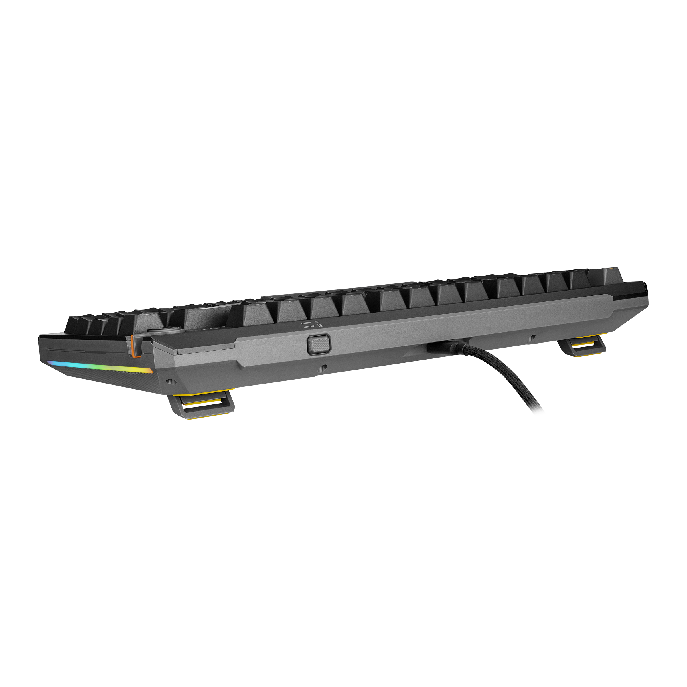 A large main feature product image of ASUS TUF Gaming K4 Magnetic Gaming Keyboard Black