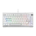 A product image of ASUS TUF Gaming K4 Magnetic Gaming Keyboard White