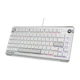 A small tile product image of ASUS TUF Gaming K4 Magnetic Gaming Keyboard White
