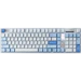 A product image of Qwertykeys QK100 Mk2 Prebuilt Wireless Mechanical Keyboard - Aquamarine Blue