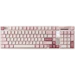 A product image of Qwertykeys QK100 Mk2 Prebuilt Wireless Mechanical Keyboard - Strawberry Pink
