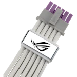 A small tile product image of ASUS ROG Equalizer 12VHPWR Sleeved Cable - White