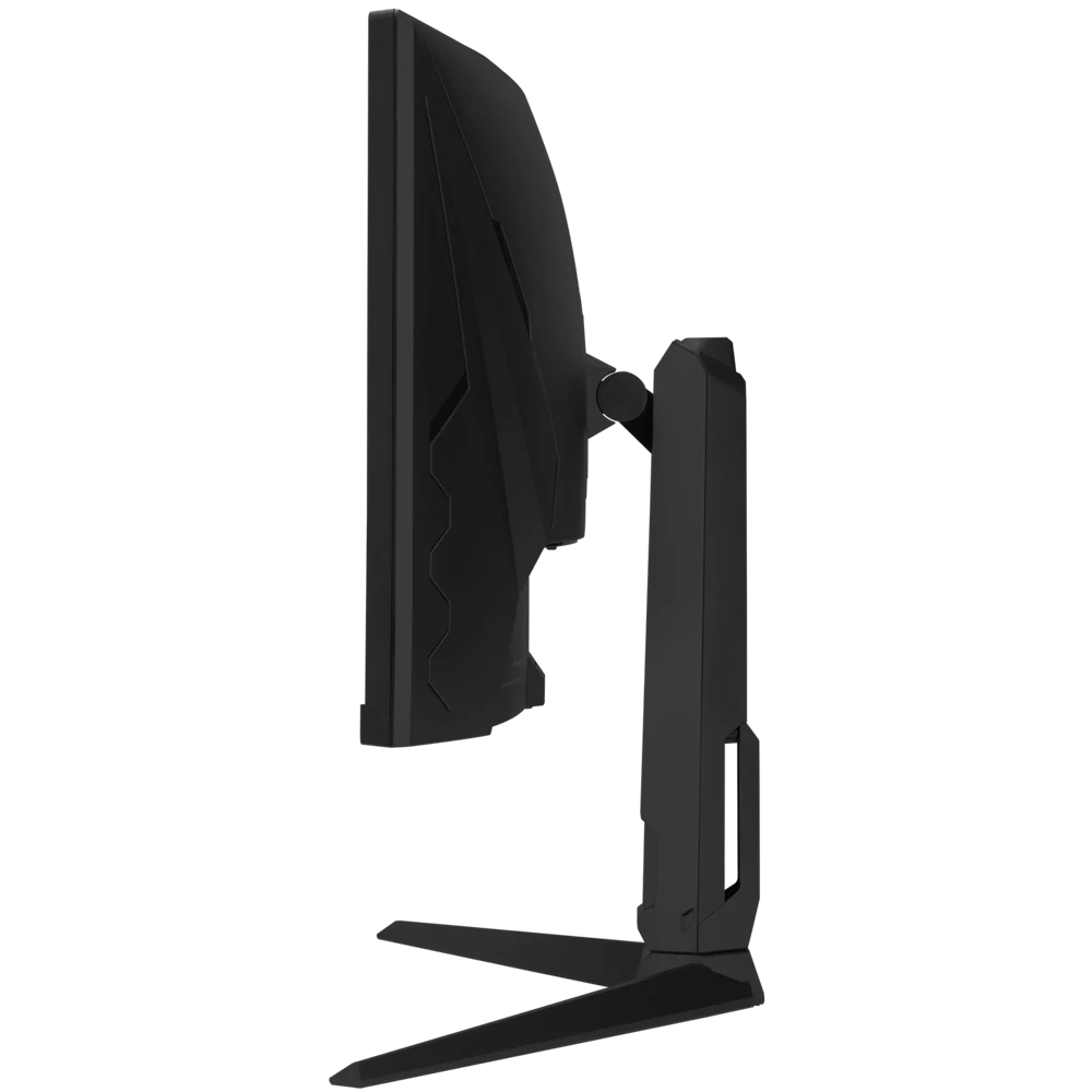 A large main feature product image of ASUS TUF Gaming VG34WQL5A - 34" Curved 1440p 200Hz / 720p 400Hz Dual Mode 0.5ms Fast VA Gaming Monitor