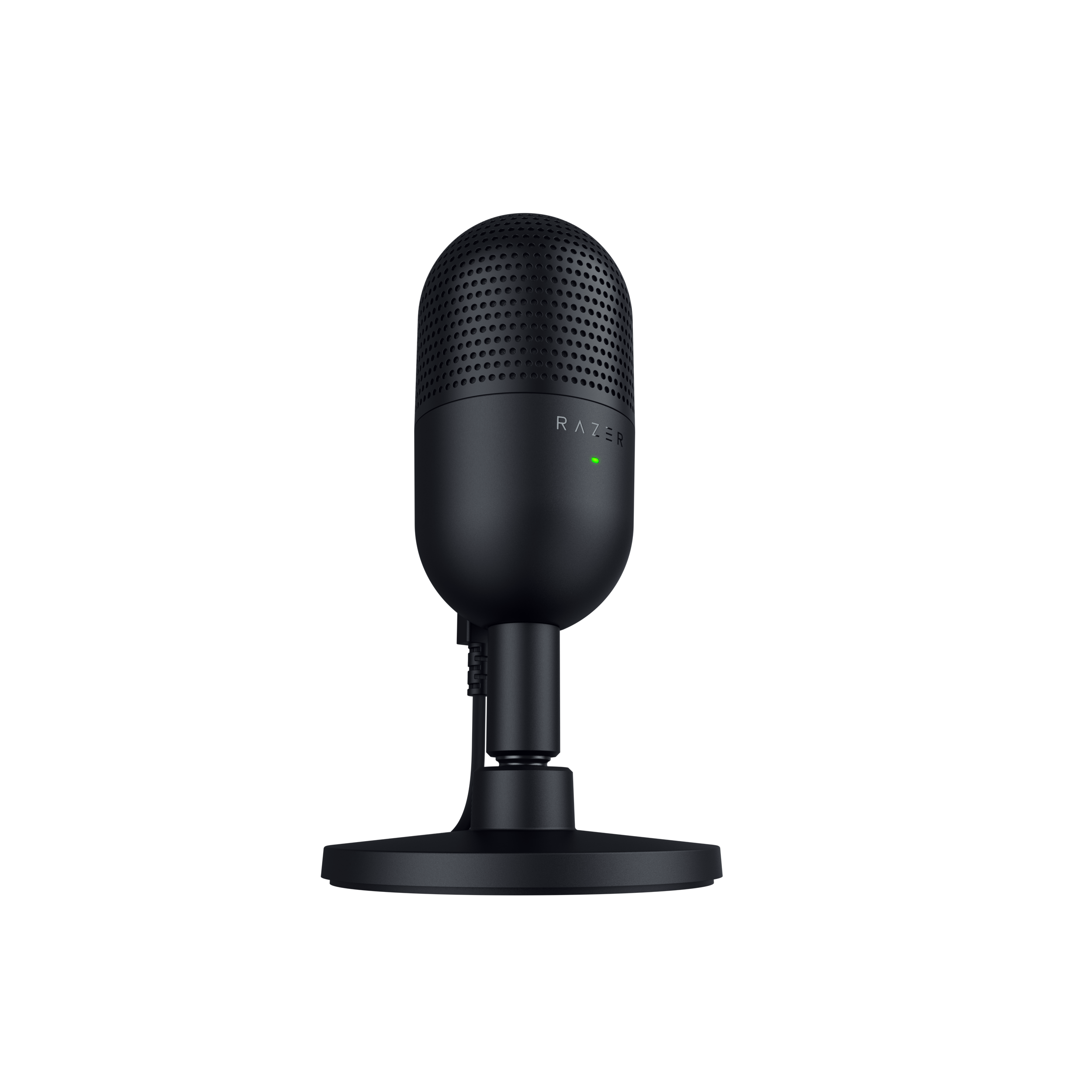 A large main feature product image of EX-DEMO Razer Seiren V3 Mini - Ultra-Compact USB Microphone (Black)