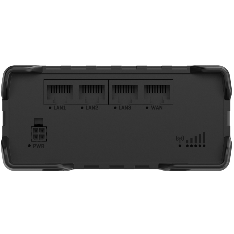 A large main feature product image of Teltonika RUT951 Industrial PoE+ Dual Sim Cellular Router