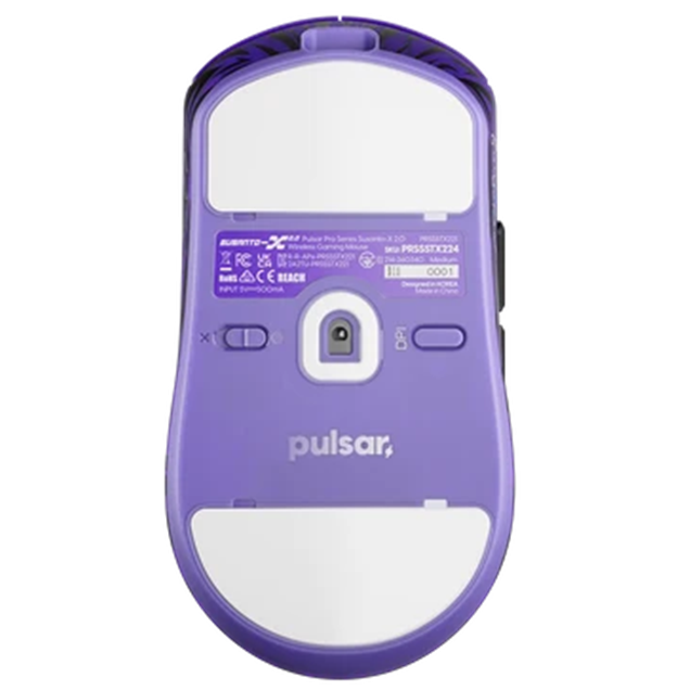 A large main feature product image of Pulsar Pro Series Susanto-X 2.0 Medium - 51g 8K Wireless Gaming Mouse