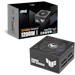 A product image of ASUS TUF Gaming 1200W Platinum PCIe 5.1 Modular PSU