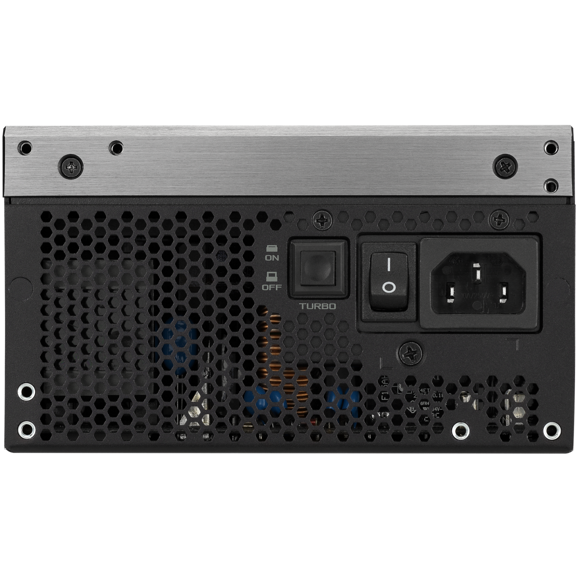 A large main feature product image of ASUS ROG THOR Gaming Evo 1000W Platinum III PCIe 5.1 Modular PSU w/ Equalizer Cable