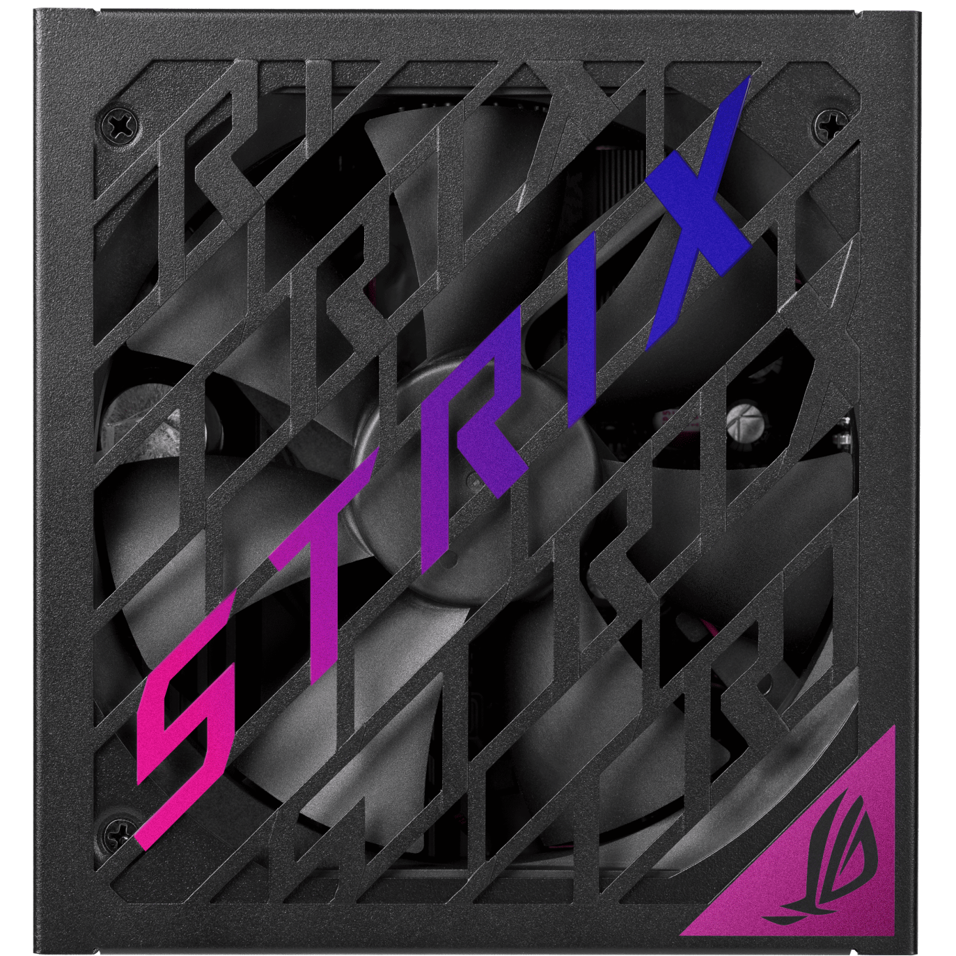 A large main feature product image of ASUS ROG Strix Gaming Evo 1200W Platinum PCIe 5.1 Modular PSU w/ Equalizer Cable
