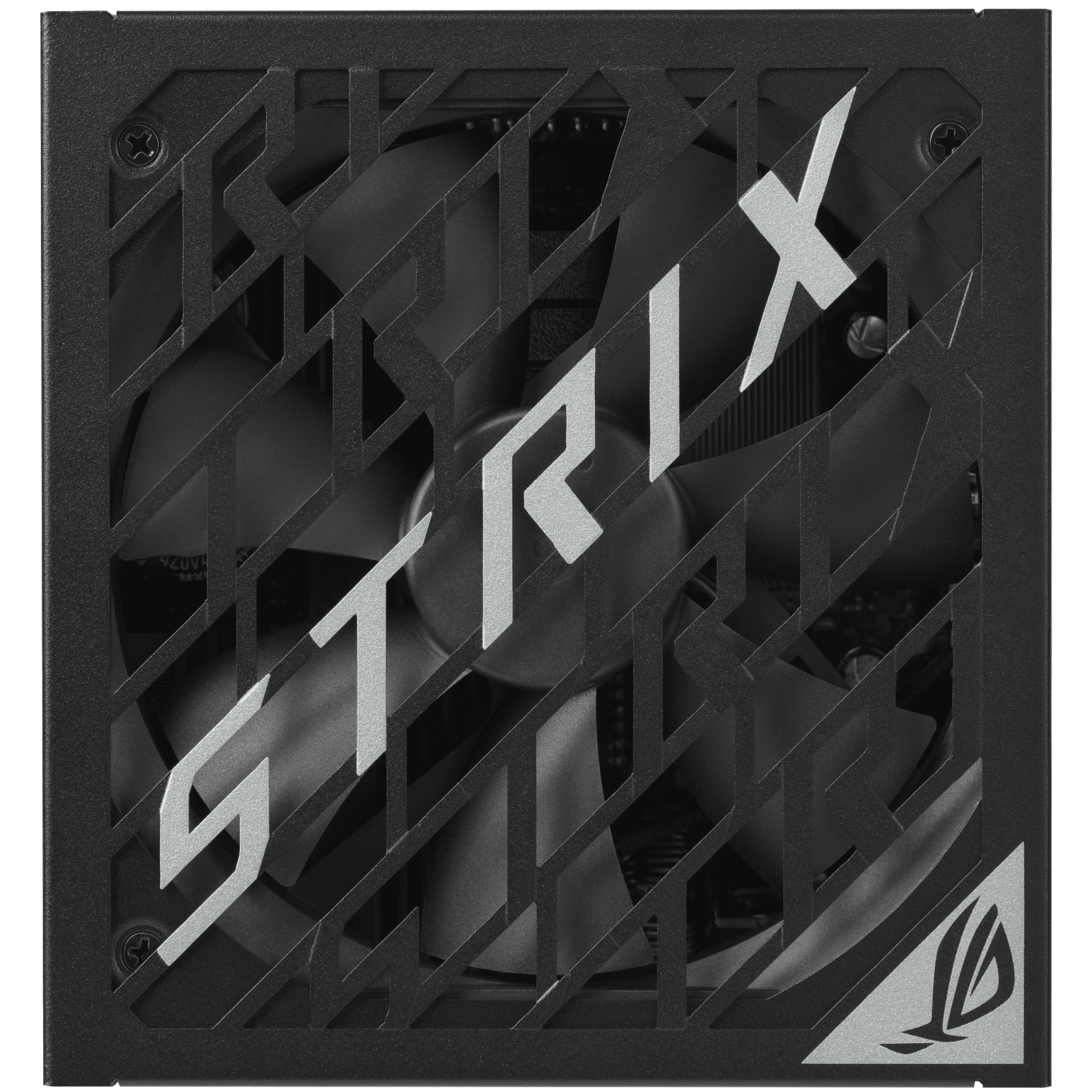 A large main feature product image of ASUS ROG Strix Gaming Evo 1200W Platinum PCIe 5.1 Modular PSU w/ Equalizer Cable