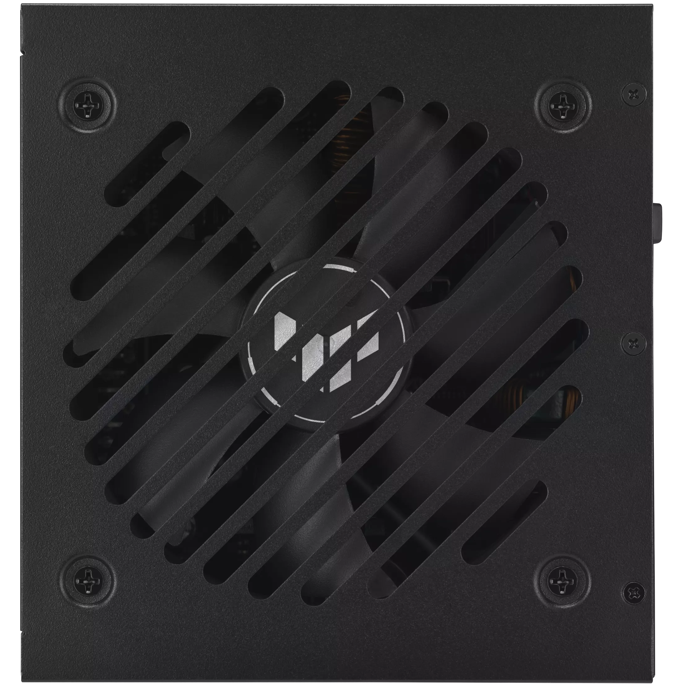 A large main feature product image of ASUS TUF Gaming Evo 650W Bronze Modular PSU