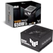 A product image of ASUS TUF Gaming Evo 650W Bronze Modular PSU