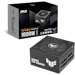 A product image of ASUS TUF Gaming 1000W Platinum PCIe 5.1 Modular PSU