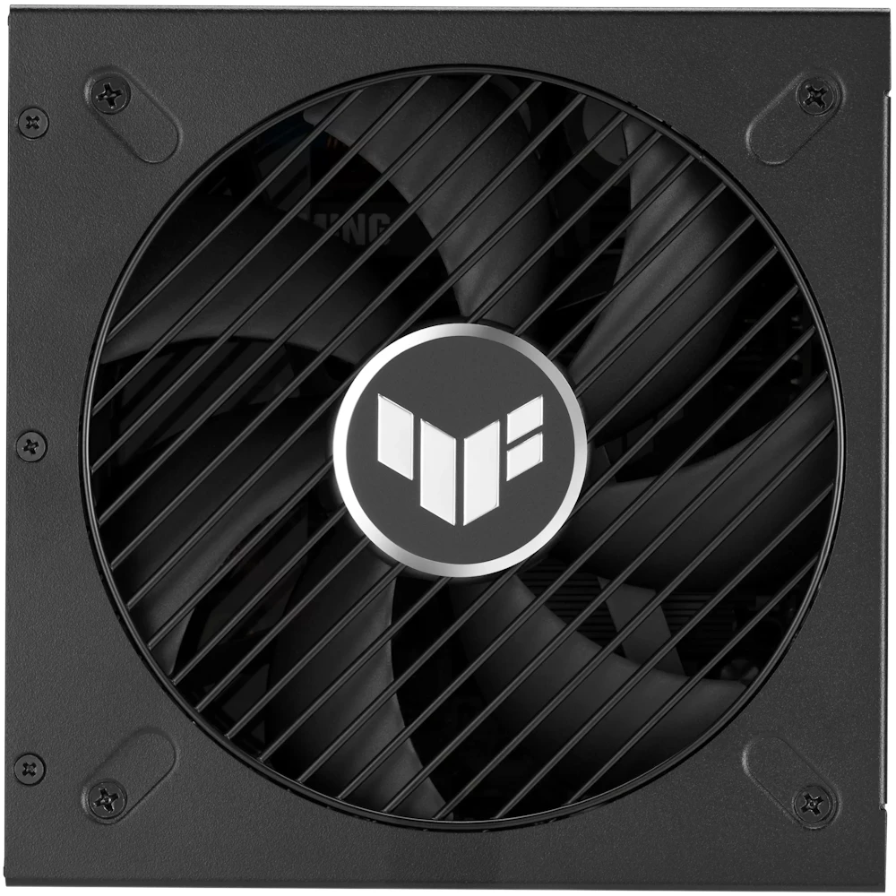 A large main feature product image of ASUS TUF Gaming 850W Platinum PCIe 5.1 Modular PSU