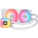 A product image of Corsair NAUTILUS II 240 RS ARGB - 240mm AIO Liquid CPU Cooler (White)
